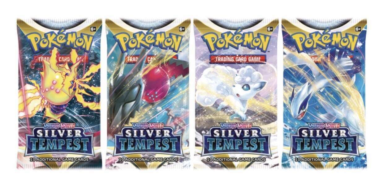 Pokémon Sword & Shield Silver Tempest Booster Pack