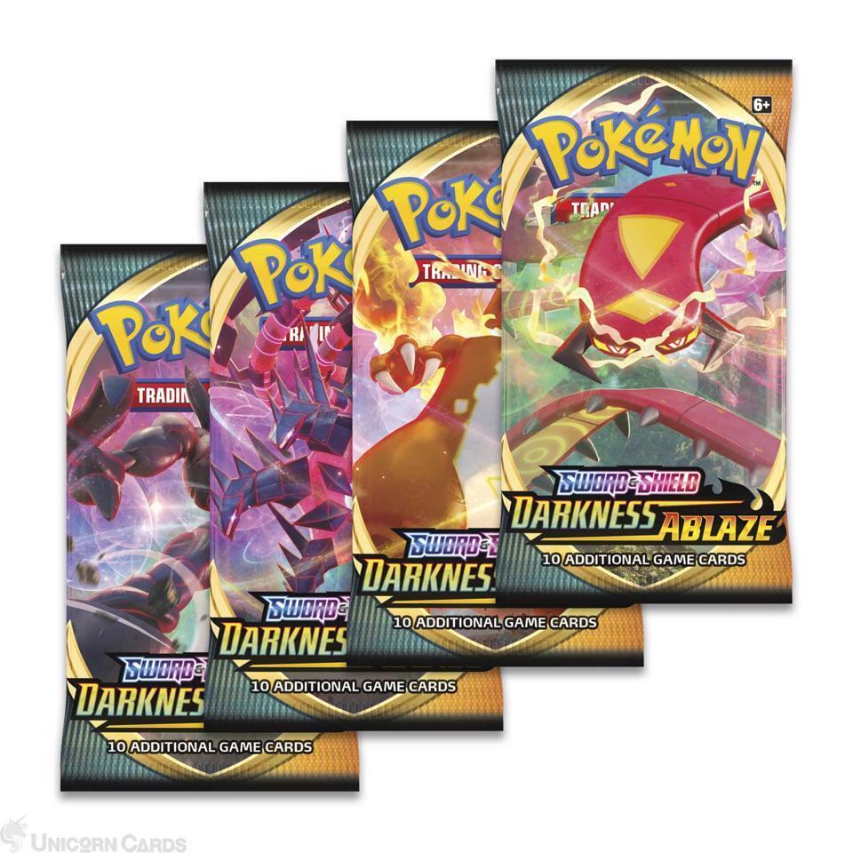 Pokémon Sword & Shield Darkness Ablaze Booster Pack